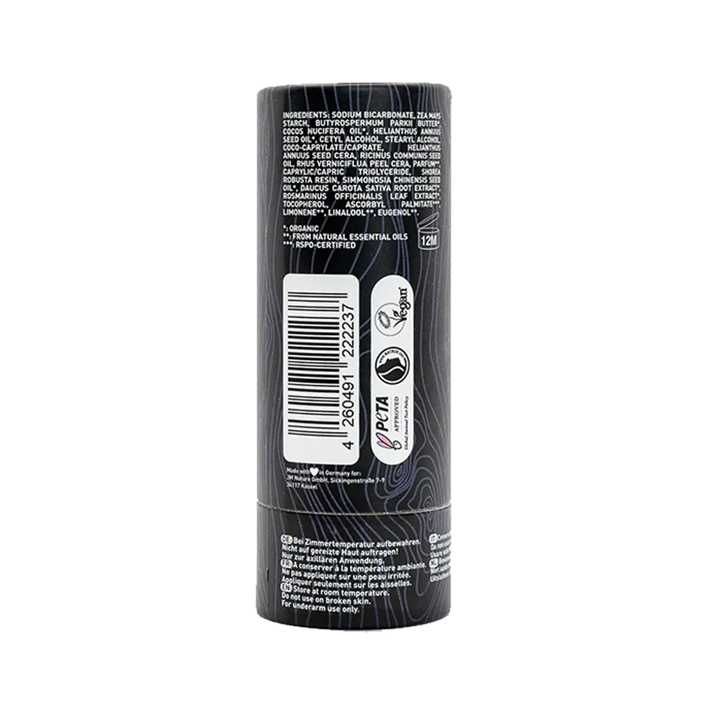 Ben & Anna Natural Soda Deodorant Stick - Urban Black
