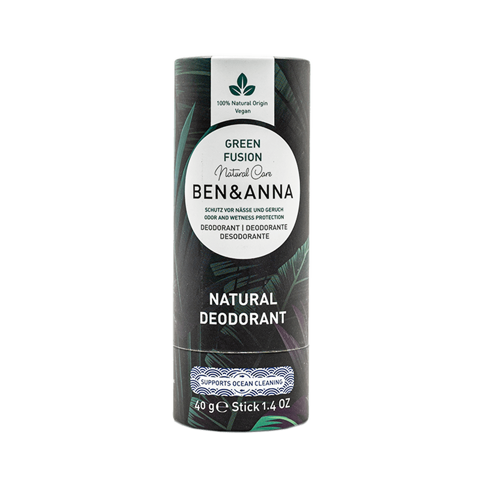 Ben & Anna Natural Soda Deodorant Stick - Green Fusion