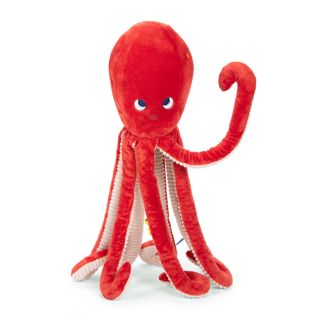 Moulin Roty Large Octopus Soft Toy Adventures de Paulie