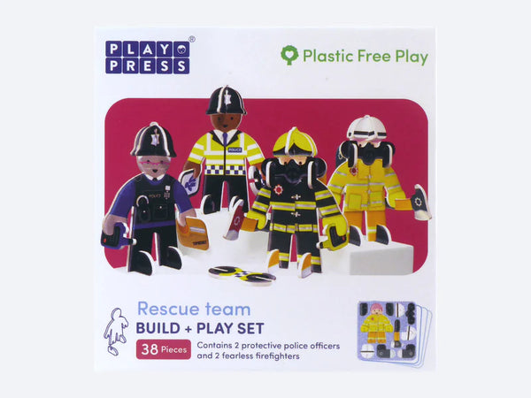 Rescue Team Playset by Play Press