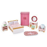 Tenderleaf Dolls House Bedroom Furniture Set