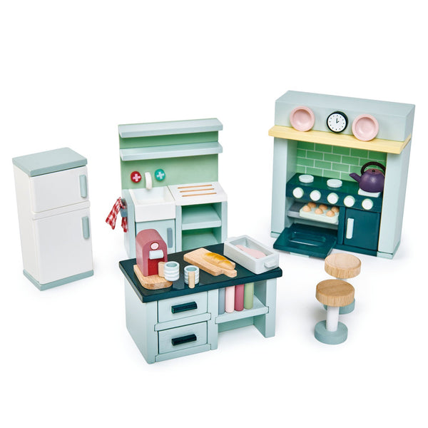 Tenderleaf Dolls House Kitchen Furniture Set