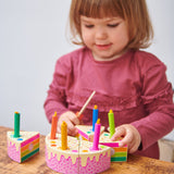 Tenderleaf Toys Rainbow Birthday Cake