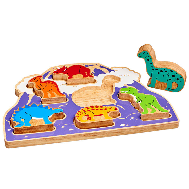 Lanka Kade Dinosaur Shape Sorting Puzzle Tray