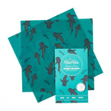 Beebee Beeswax Wraps, Sandwich Pack - COLOUR OPTIONS