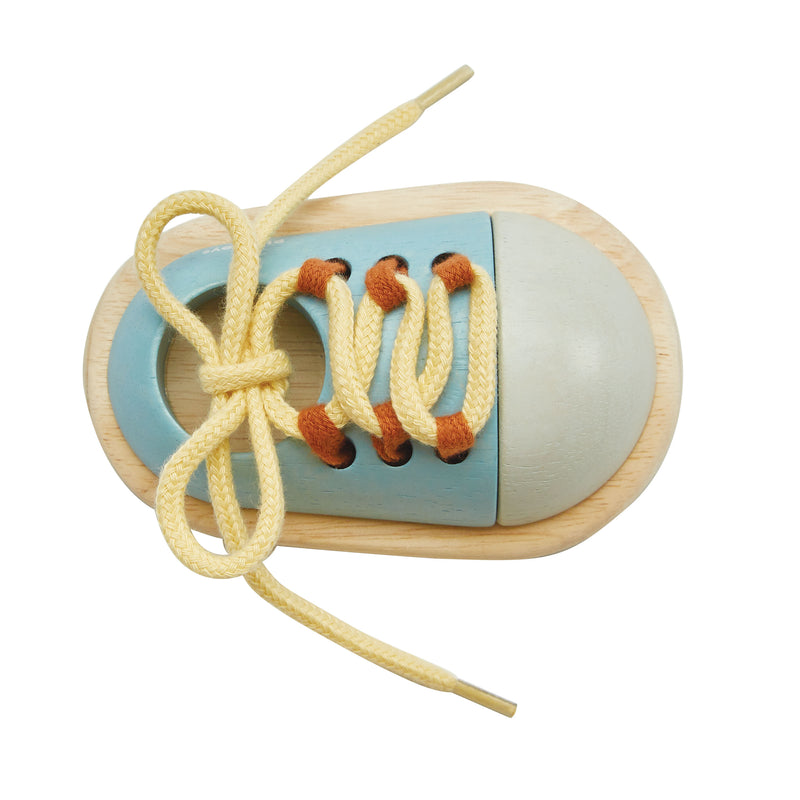 Plan Toys Tie Up Shoe - Orchard