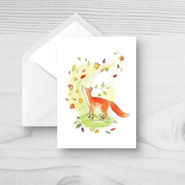 A Fox Called Frederick Greetings Card