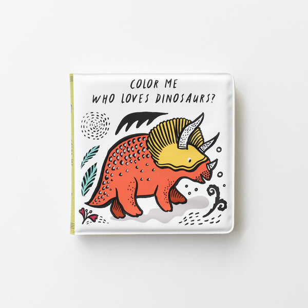 Dinosaur Bath Book By Wee Gallery