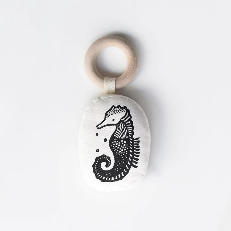 Seahorse Teether By Wee Gallery
