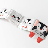 Pitter Patter Penguin Soft Cloth Book By Wee Gallery