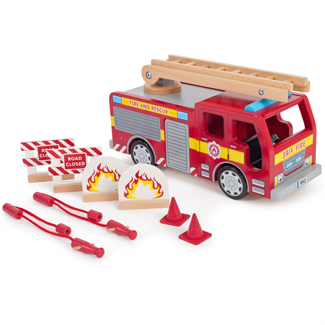 Wooden fire station