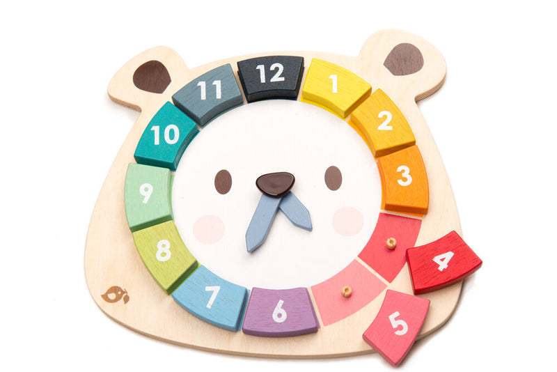 Tenderleaf Toys Bear Colours Clock