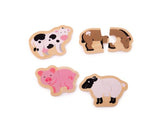 Farm Two Piece Puzzles by Bigjigs