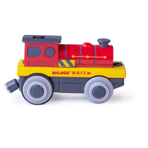 Bigjigs Mighty Red Loco Battery Engine