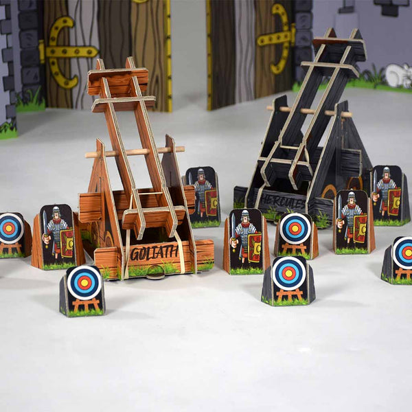 Catapult Champions Game - STEM Double Kit by Toy Tribe