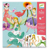 Djeco Do It Yourself Puppets - Fairy Jumping Jacks