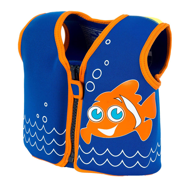 The Original Konfidence Jacket - Buoyancy Swim Vest - Blue Clownfish