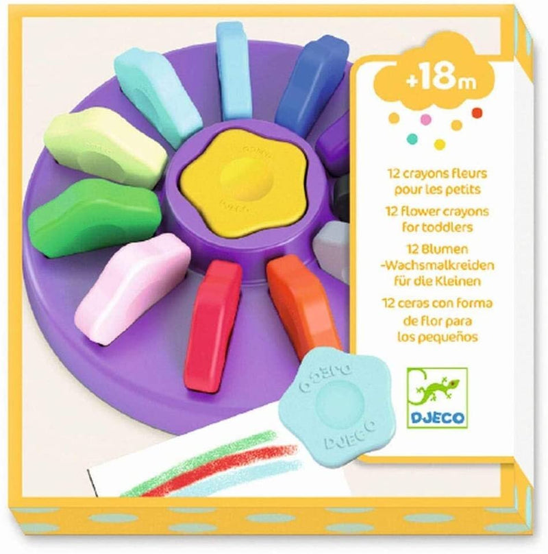 Djeco Colours - Flower Crayons