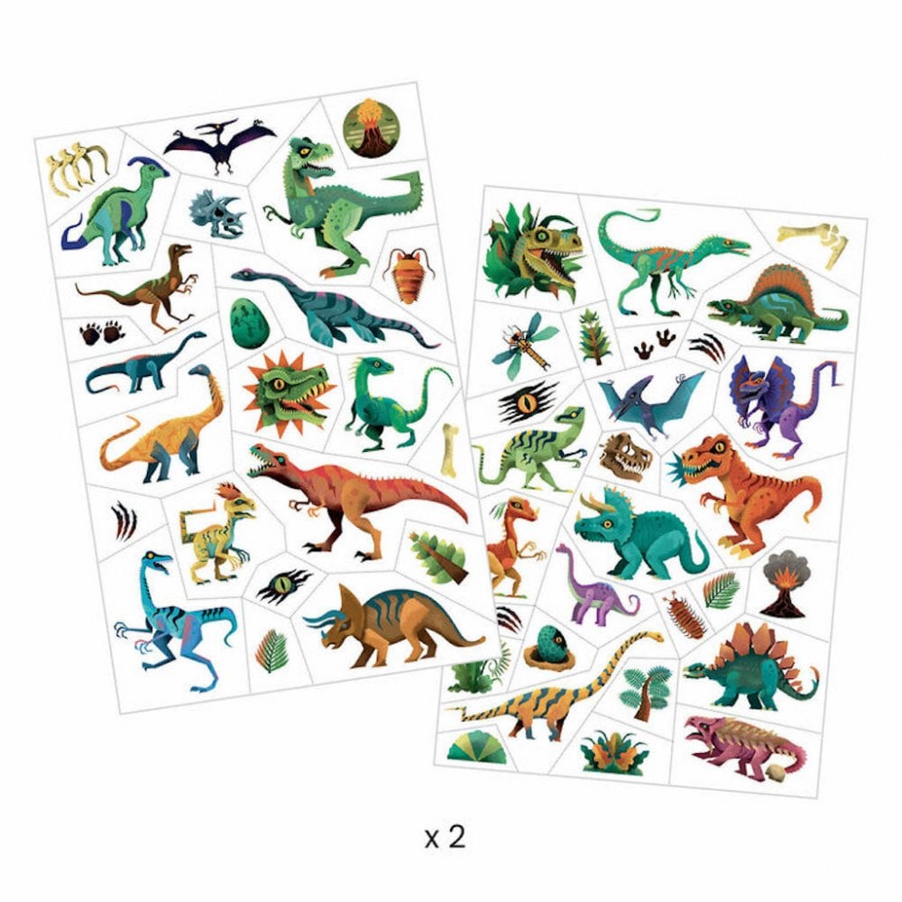 Djeco Tattoos -Dino Club