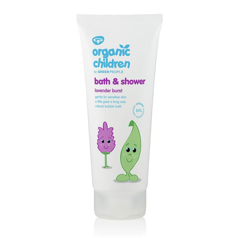 Green People Organic Children Bath & Shower - Lavender Burst 200ml