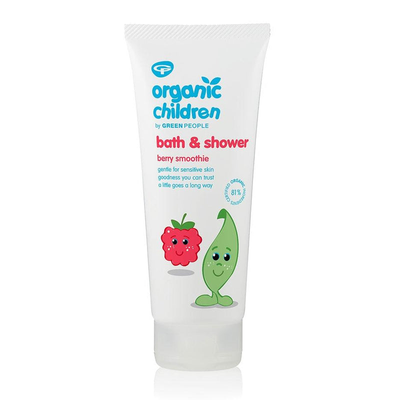 Green People Organic Children Bath & Shower - Berry Smoothie 200ml