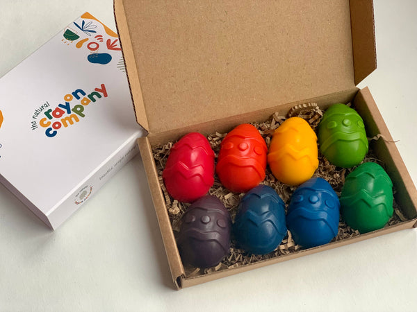Easter Eggs Set of 8 Vegan Crayons