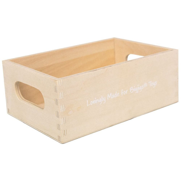 Bigjigs Wooden Food Crate