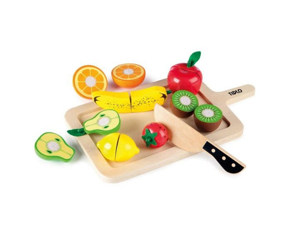 Wooden play fruit