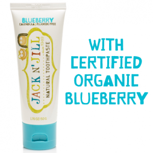 Jack N' Jill Natural Toothpaste Blueberry Flavour