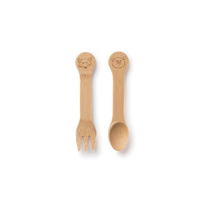 Bambu Kids Fork & Spoon - 18M+