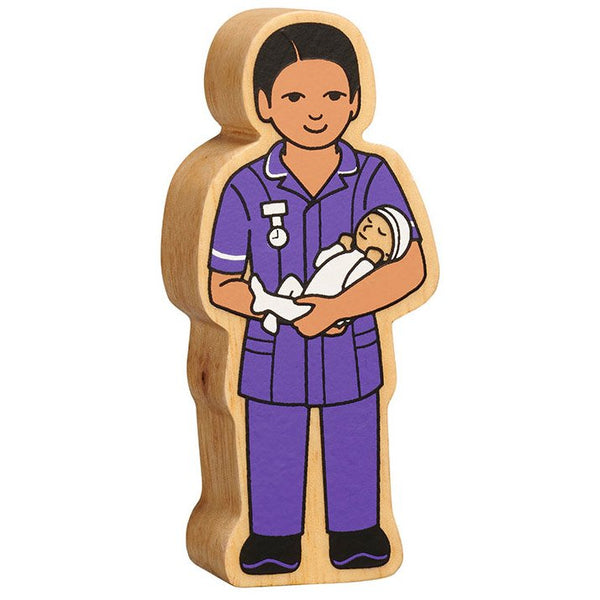 Lanka Kade Purple Midwife Figure