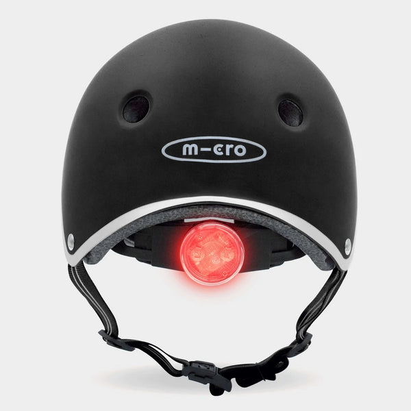Micro Scooter Curved Deluxe Helmet - Black