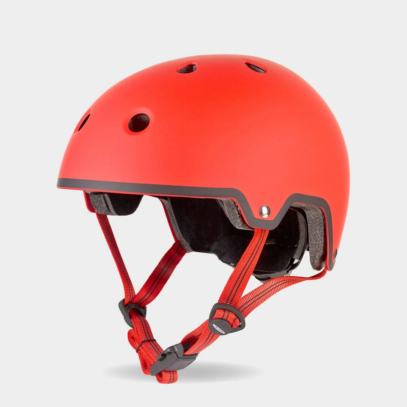Micro Scooter Curved Deluxe Helmet - Red