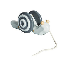 Plan Toys Pull-Along Snail - Ltd Edition Black & White
