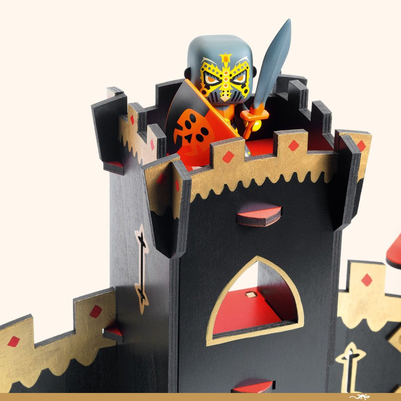 Djeco Arty Toys Knights - Ze Black Castel