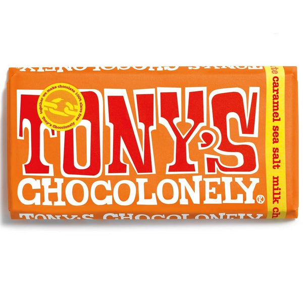 Tony's Chocolonely Milk Caramel Sea Salt Big Bar 180g