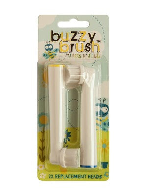 Jack N' Jill *New* Buzzy Brush Replacement Heads