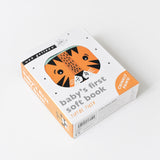 Tiptoe Tiger Soft Cloth Book By Wee Gallery